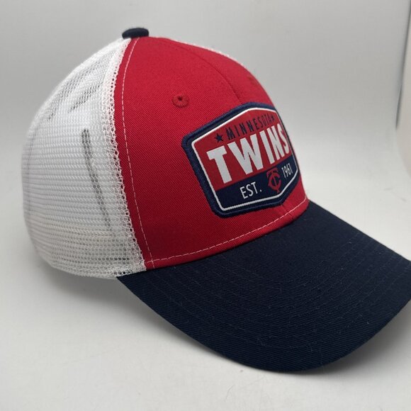 MINNESOTA TWINS 2020 DQ Trucker Hat Cap SnapBack Adjustable Mesh GDGA - Picture 2 of 5